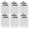 Better Office Products Plastic Clipboards, 12 Pack, Durable, 12.5 x 9 Inch, Standard Metal Clip, Transparent Clear, 12PK 45100 - alternate 1